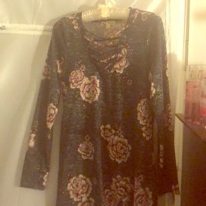 Floral Cotton dress.